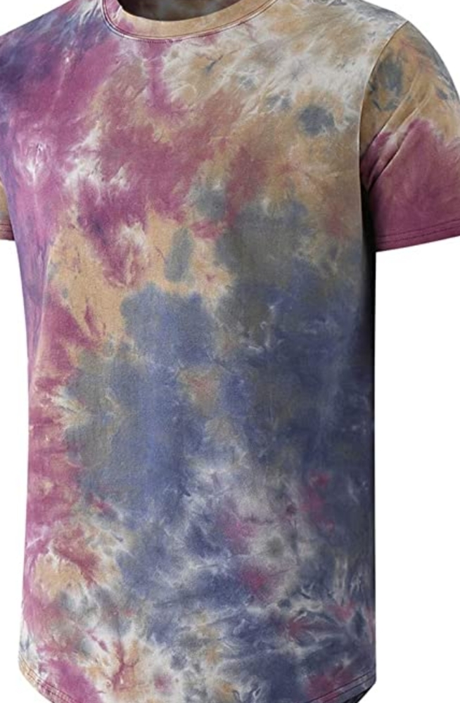 NWOT YININF Tie-Dye Hip Hop Tee